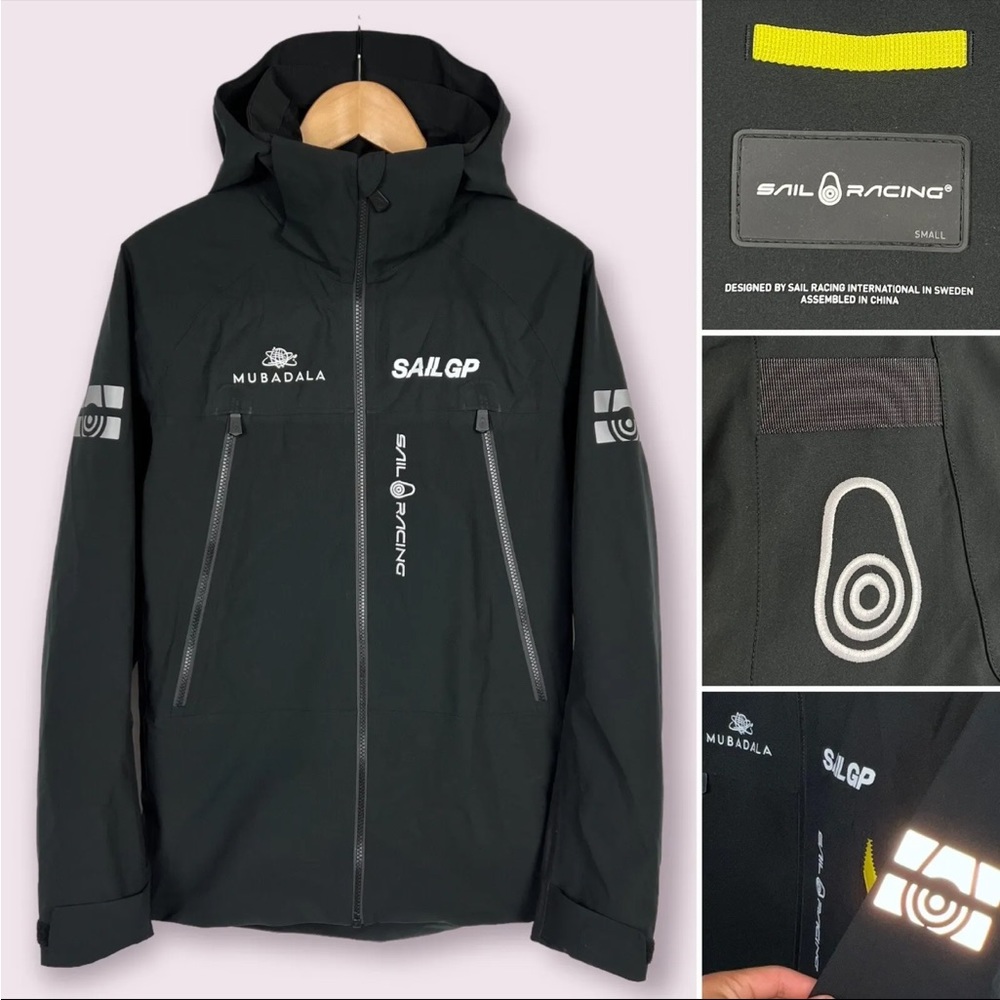 SAIL RACING Spray Ocean Waterproof Jacket Men’s S Mubadala SF US Grand Prix EUC
